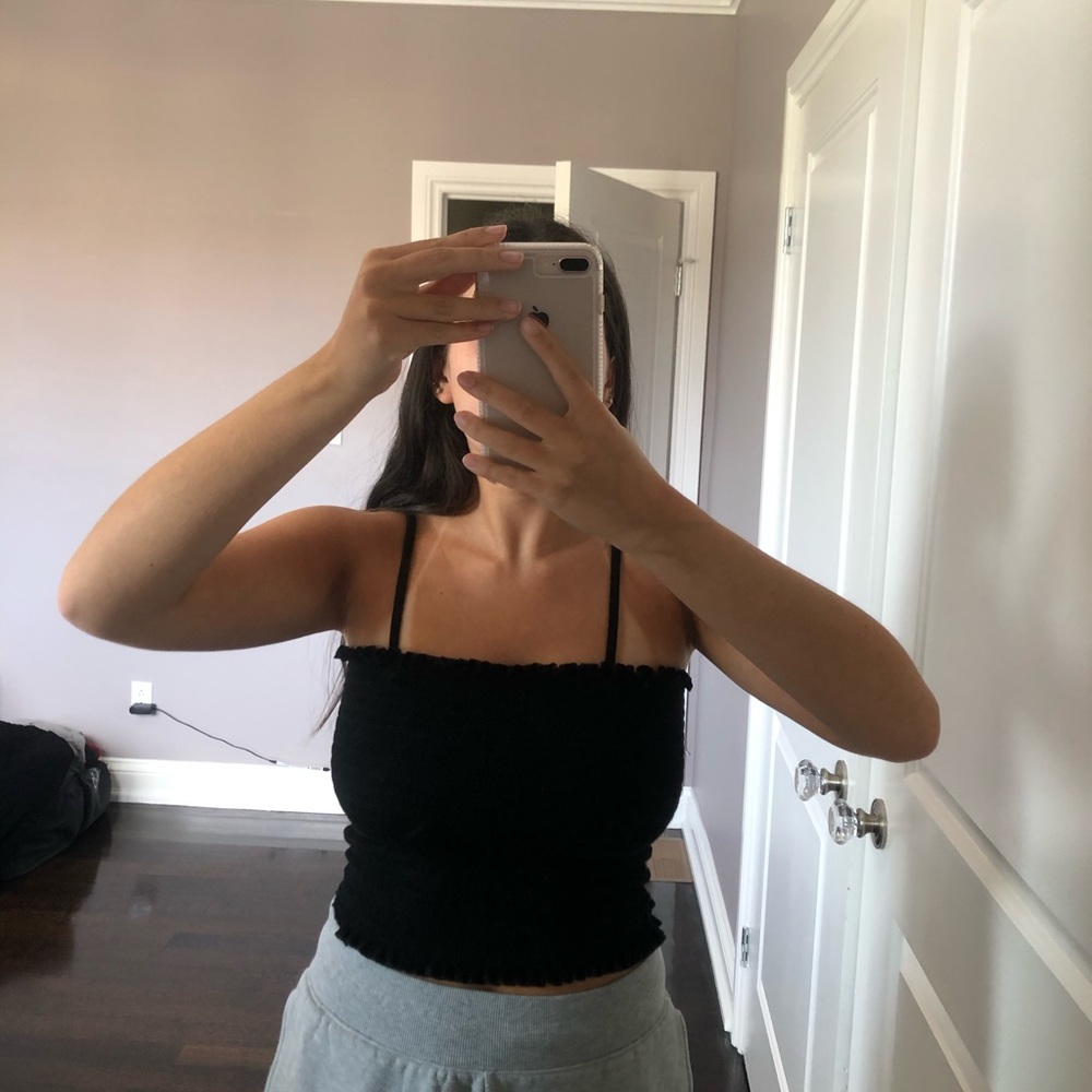 Brandy Melville tight black tank top